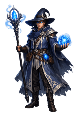 Personaje Mago en Albattle