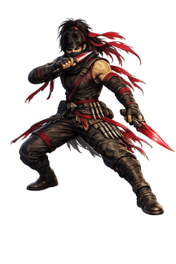 Personaje Ninja en Albattle