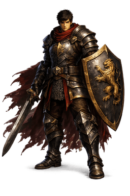 Personaje Guerrero en Albattle